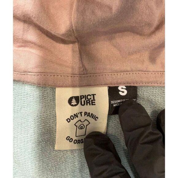 Picture Organic Cotton Clairy Full Zip Hoodie Sz. S - Picture 5 of 5